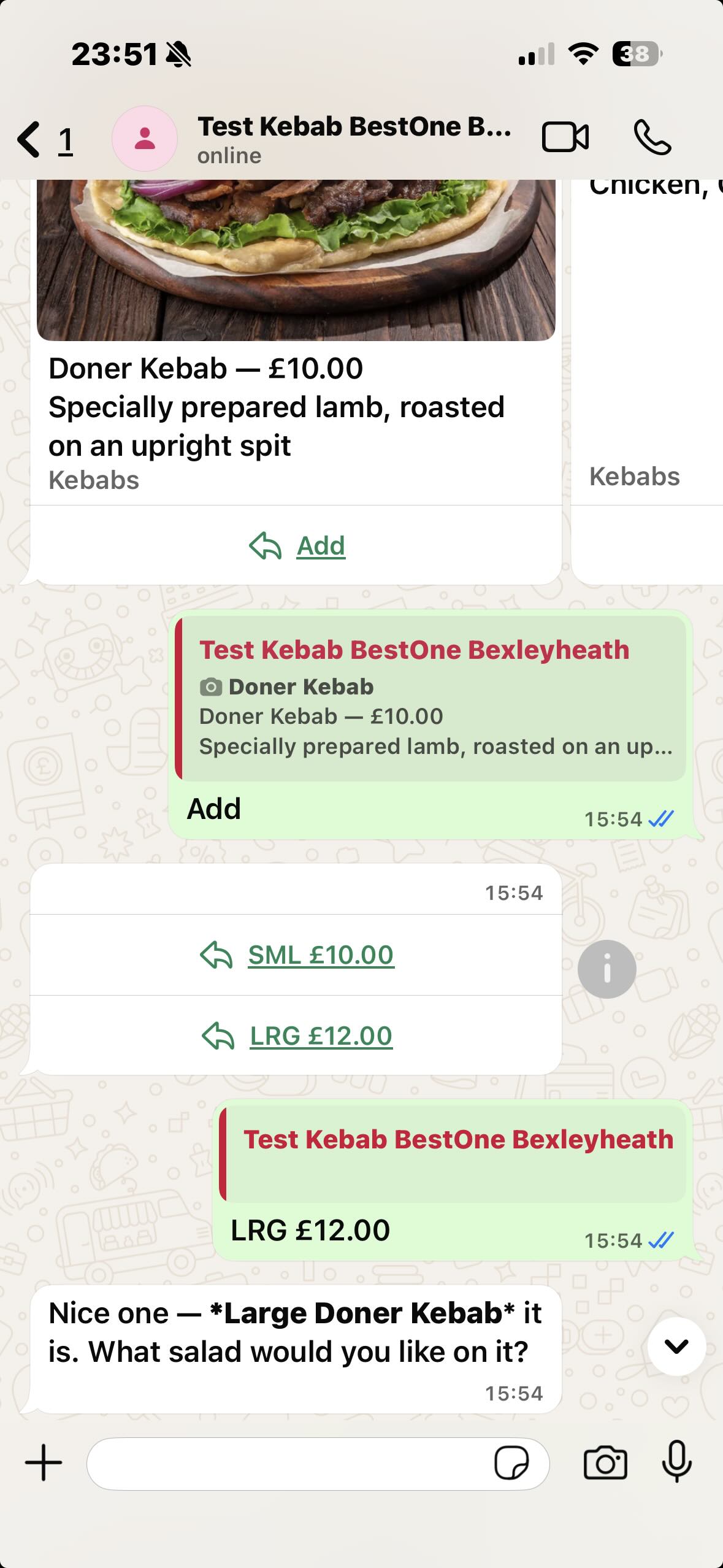 One-tap add to basket